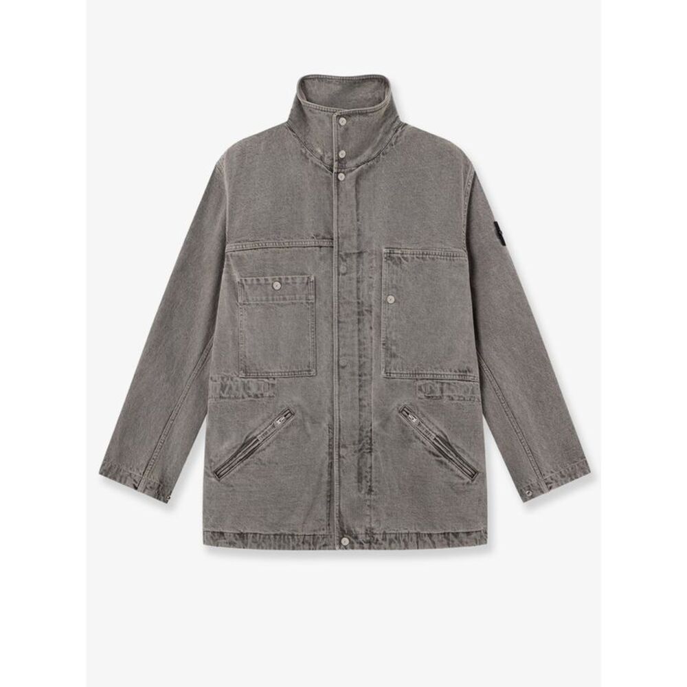 Stone Island Men Recycled Cotton Blend Jacket